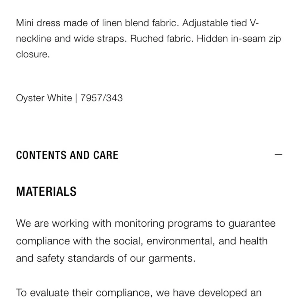 Zara Draped Linen Blend Dress. NWT. Size Small. - Picture 13 of 14